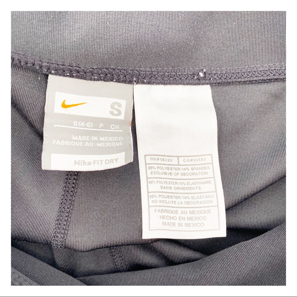 Nike Fit Dry Capri Length Yoga Loungewear Leggings Size Small Black - Picture 4 of 4